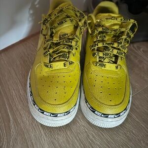 Nike Kids Bright Yellow Sneakers